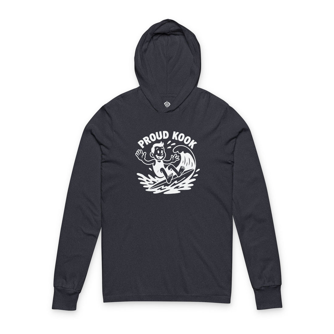Proud Kook Unisex - Cotton Hooded Long Sleeve Hooded T-Shirt