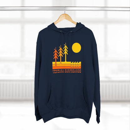 Ventana Circa 78 Unisex - Pull-Over Cotton Blend Fleece Hoodie