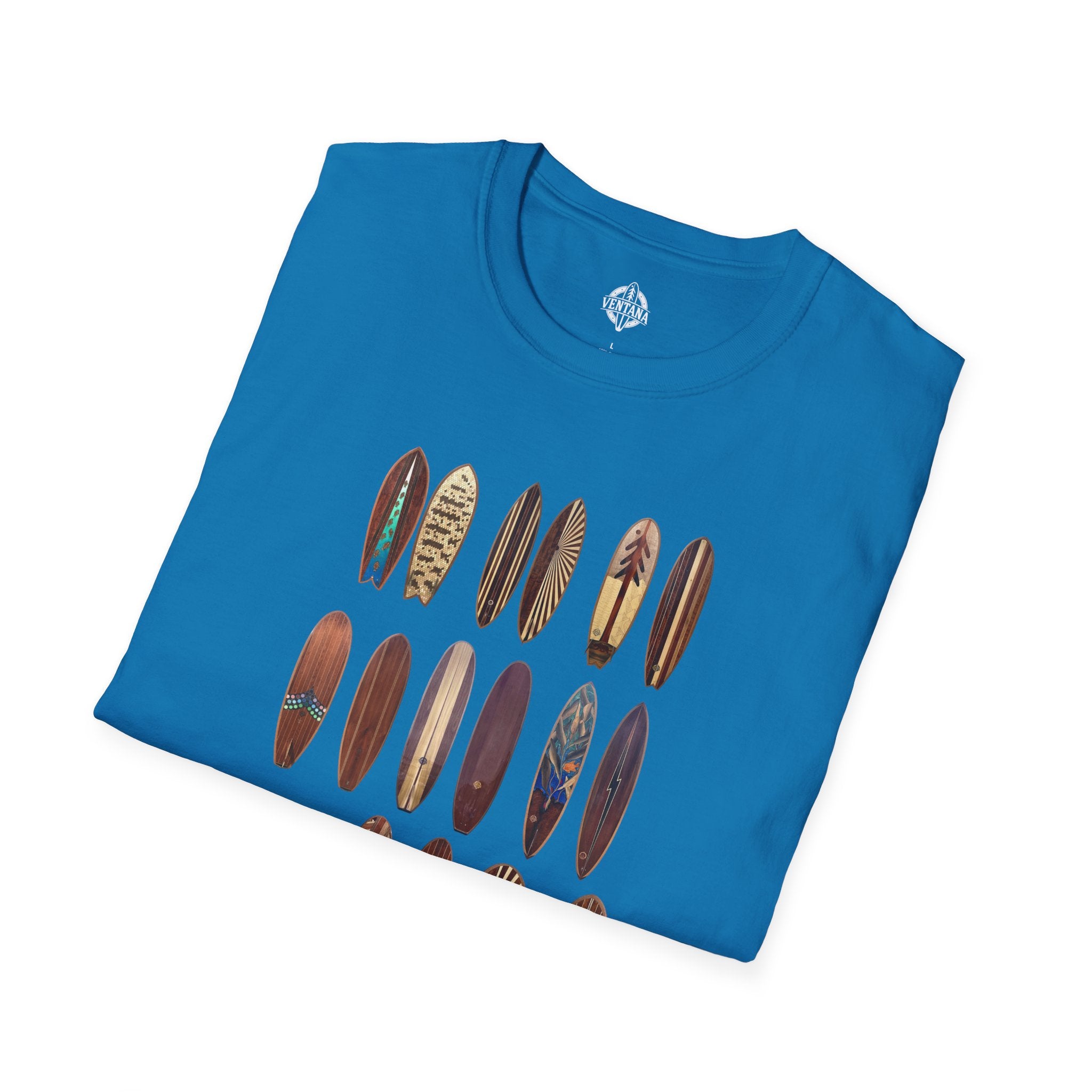 Ventana Wooden Surfboards Unisex - Soft Style U.S. Cotton T-Shirt