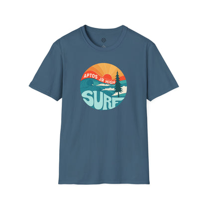 Aptos Junior High Surf Team Sunset Unisex - U.S. Cotton T-Shirt