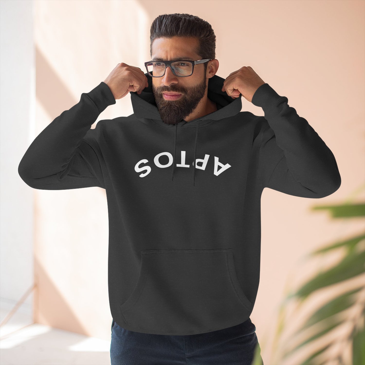 Aptos California Sunset Unisex - Pull-Over Cotton Blend Fleece Hoodie