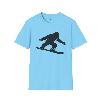 Ventana Shreddy Yeti Snowboard Unisex - U.S. Cotton T-Shirt