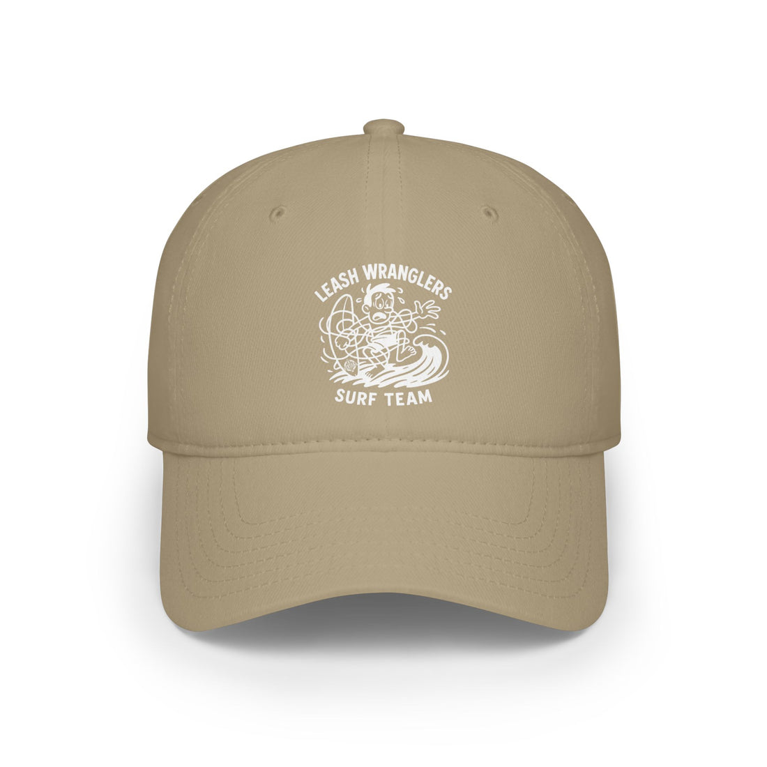 Leash Wranglers Surf Team Unisex - 100% Cotton Baseball Cap