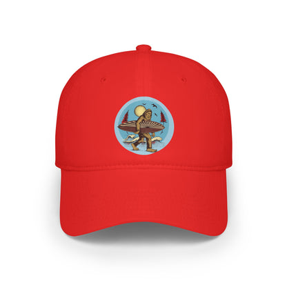 Ventana Surfsquatch by Thiago Bianchini Unisex - 100% Cotton Baseball Cap