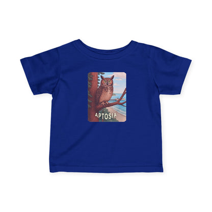 Aptos California Aptosia Owl - Infant 100% Cotton T-Shirt