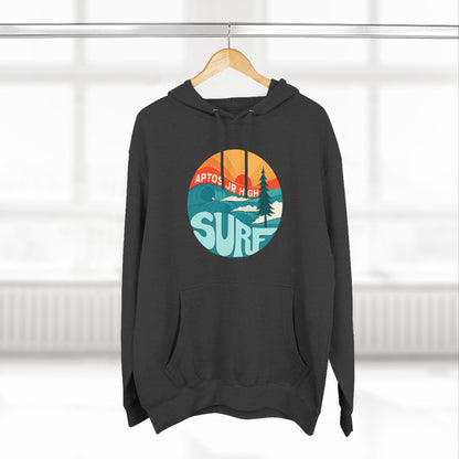 Aptos Junior High Surf Team Sunset Unisex - Pull-Over Cotton Blend Fleece Hoodie