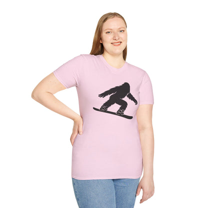 Ventana Shreddy Yeti Snowboard Unisex - U.S. Cotton T-Shirt