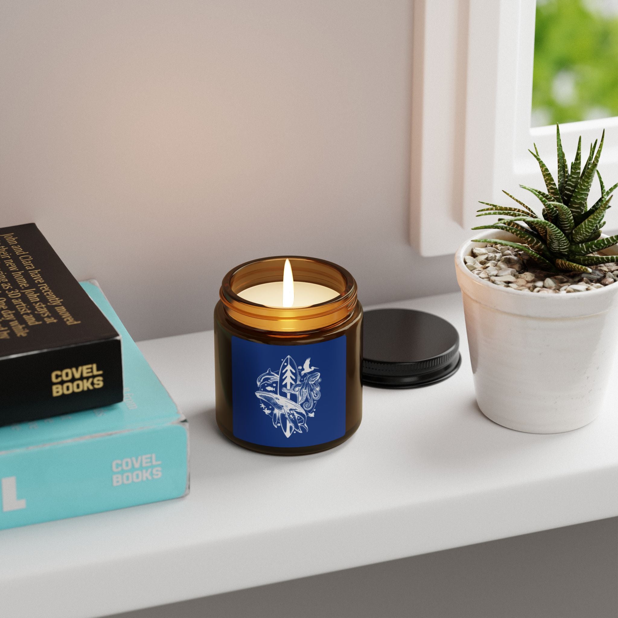 Ventana Monterey Bay by Thiago Bianchini Scented Soy Candle (4oz &amp; 9oz)