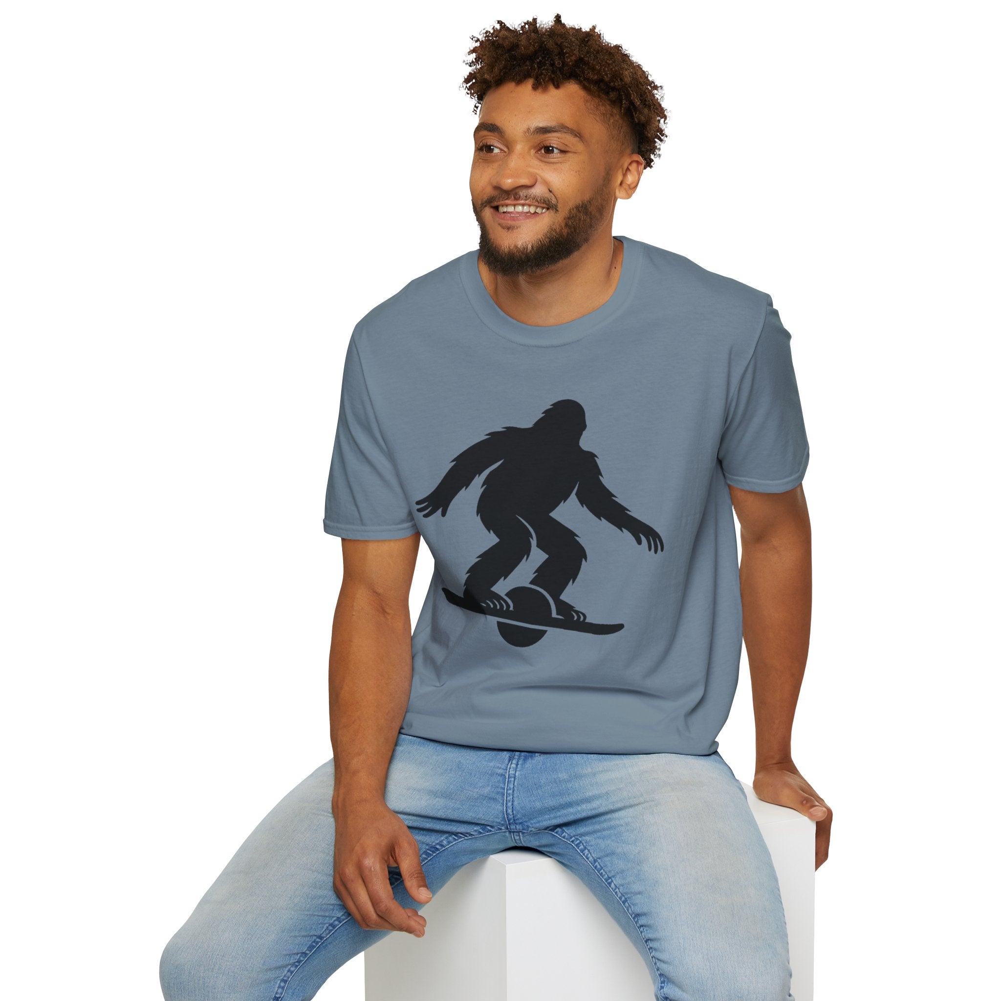 Ventana Wheelsquatch Unisex - U.S. Cotton T-Shirt