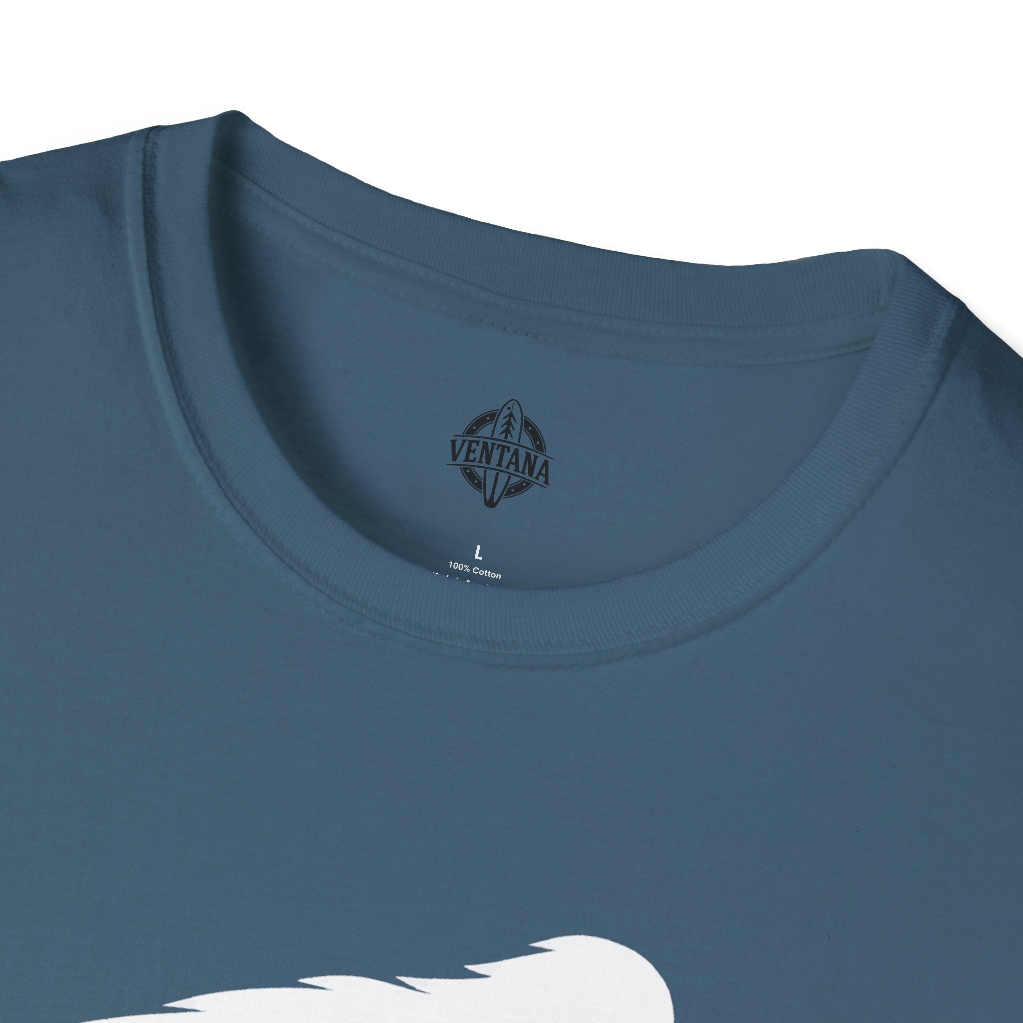 Ventana Shreddy Yeti Snowboard Unisex - U.S. Cotton T-Shirt