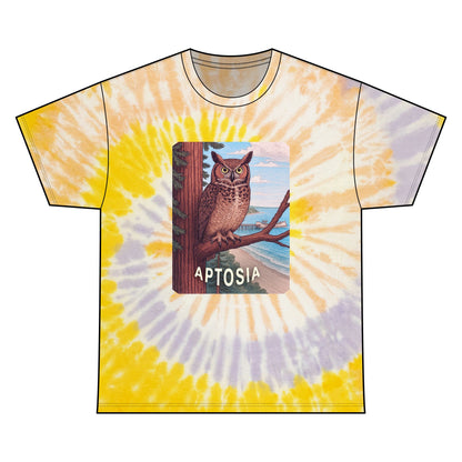 Aptos California Aptosia Owl Tie Dye Unisex - 100% Cotton T-Shirt