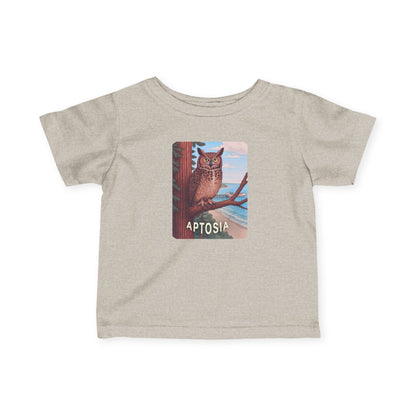 Aptos California Aptosia Owl - Infant 100% Cotton T-Shirt