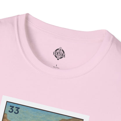 Hermit Crab Lotería Unisex - Soft Style U.S. Cotton T-Shirt (El Cangrejo Ermitaño)