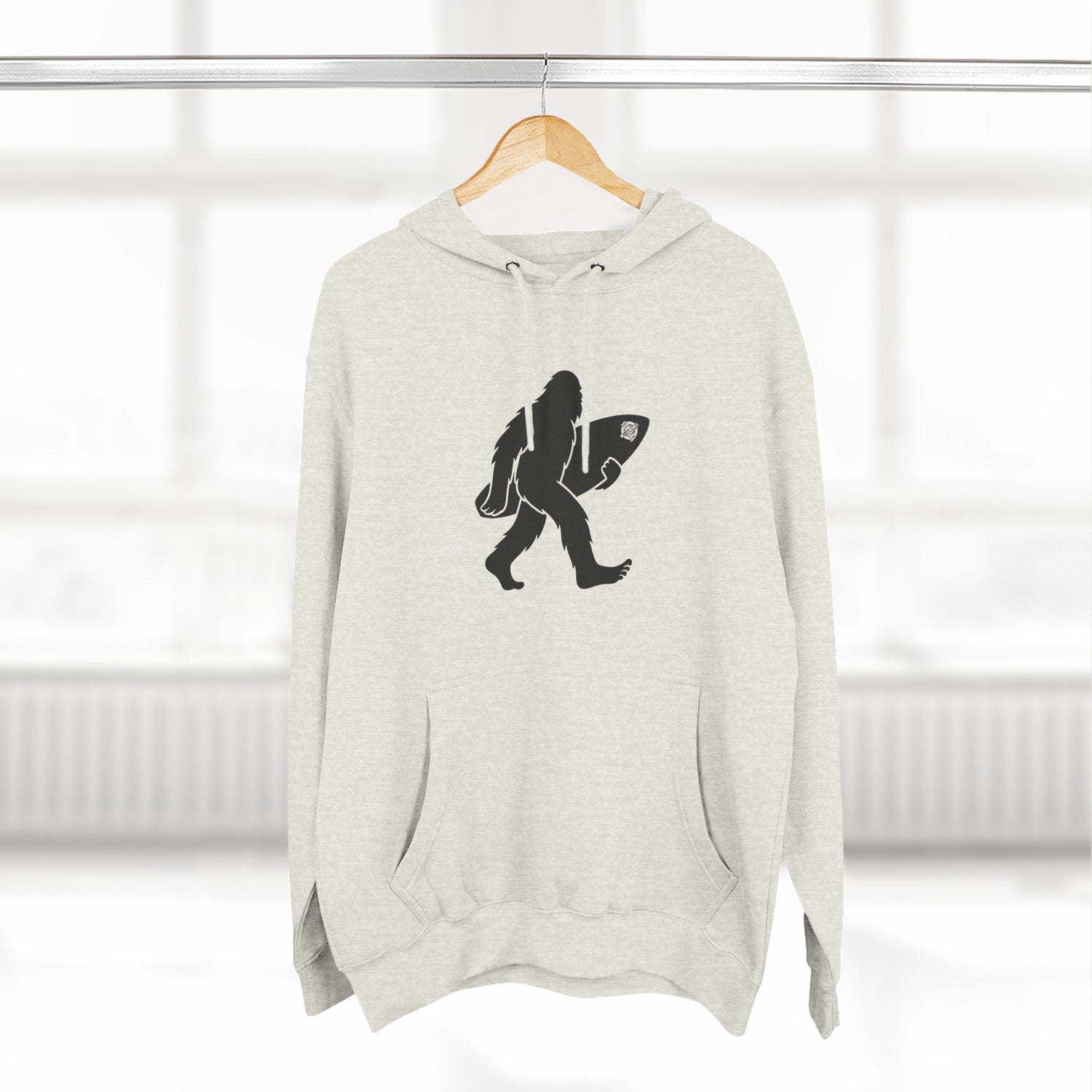 Ventana Surfsquatch Unisex - Pull-Over Cotton Blend Fleece Hoodie