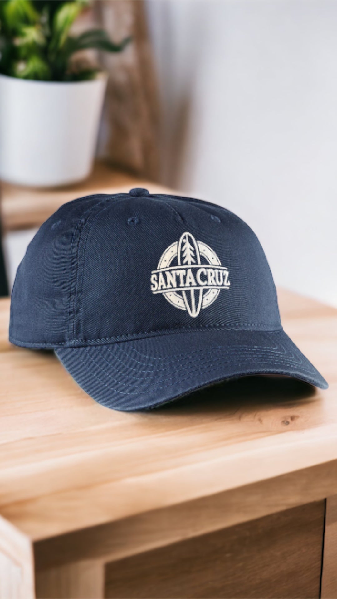 Santa Cruz Treefish Logo Organic Cotton 5 Panel Hat Ventana