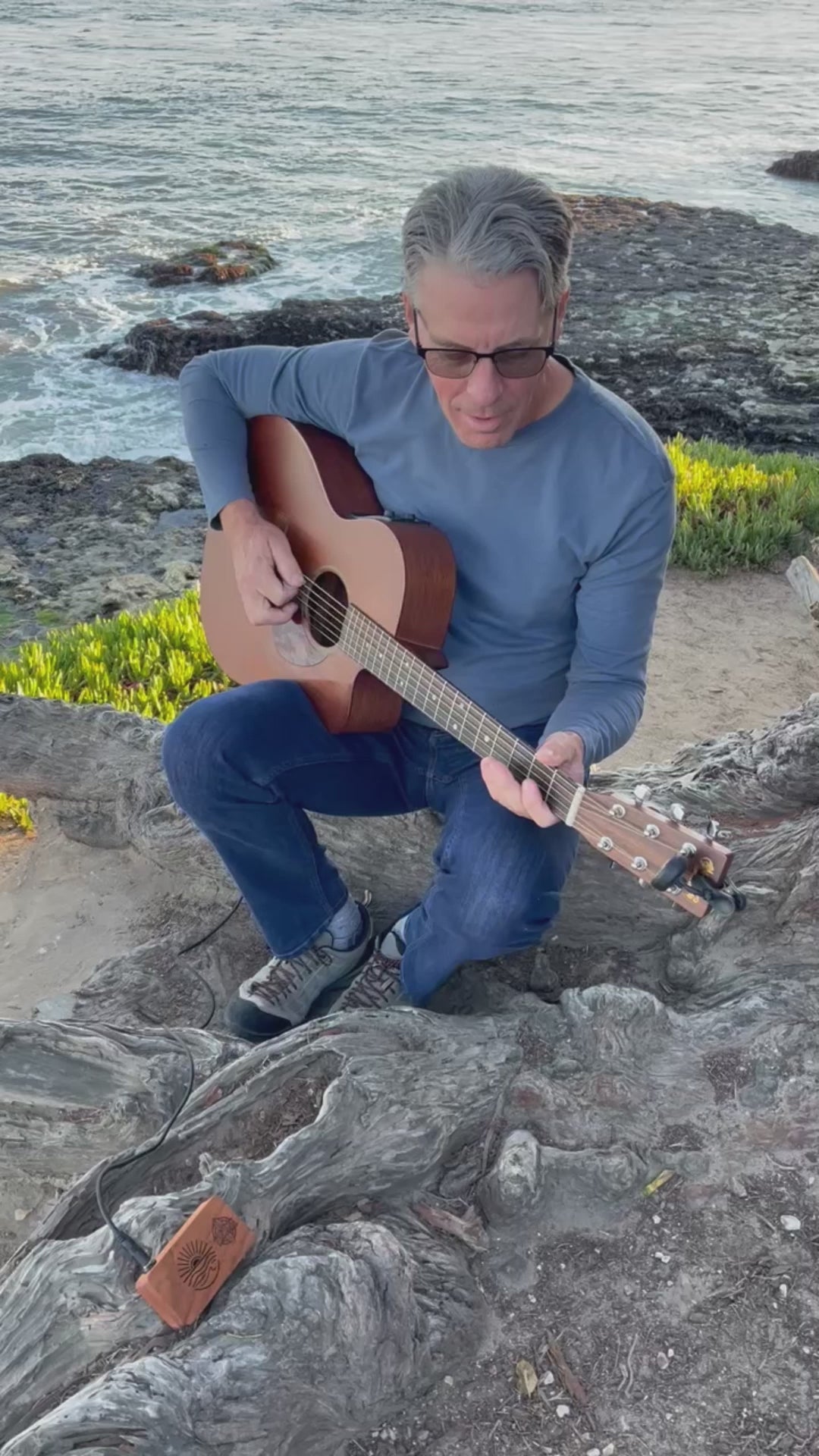 Daniel Vanek Jamming with the Ventana Wave in Santa Cruz, CA