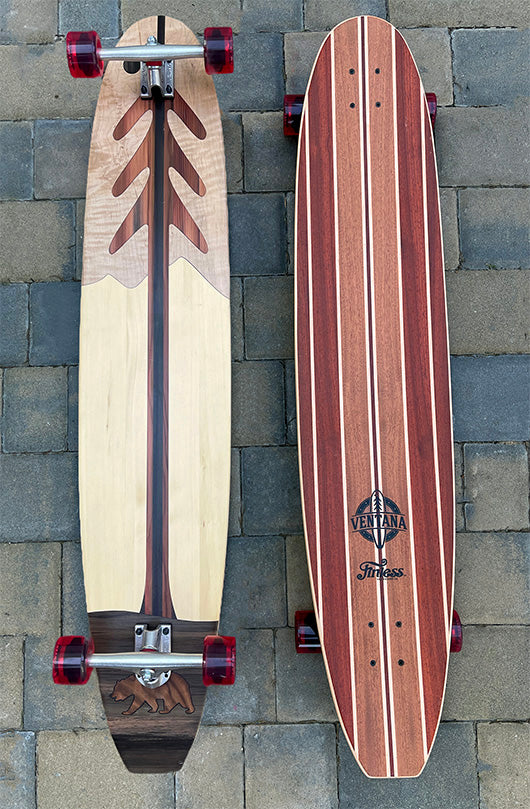 Treefish Longboard Skateboards by Finless Skateboard Co.