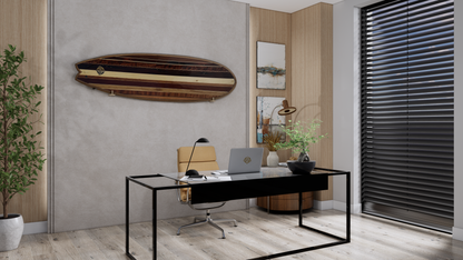 Ventana Surfboard in a Home Office