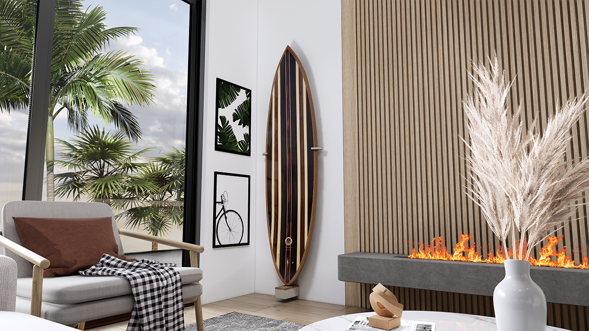 Ventana Sunburst Flyer in a Living Room 3D model