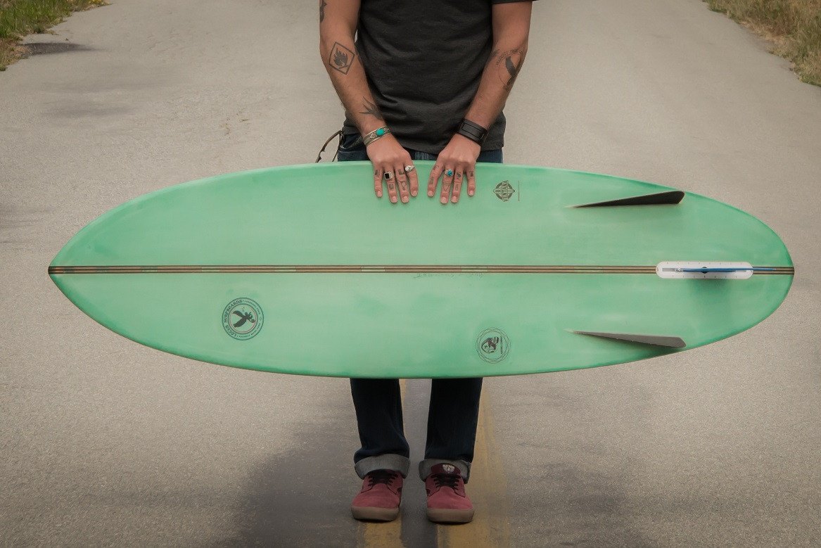 Locus Eco Surfboards - Astro Chimp 5&