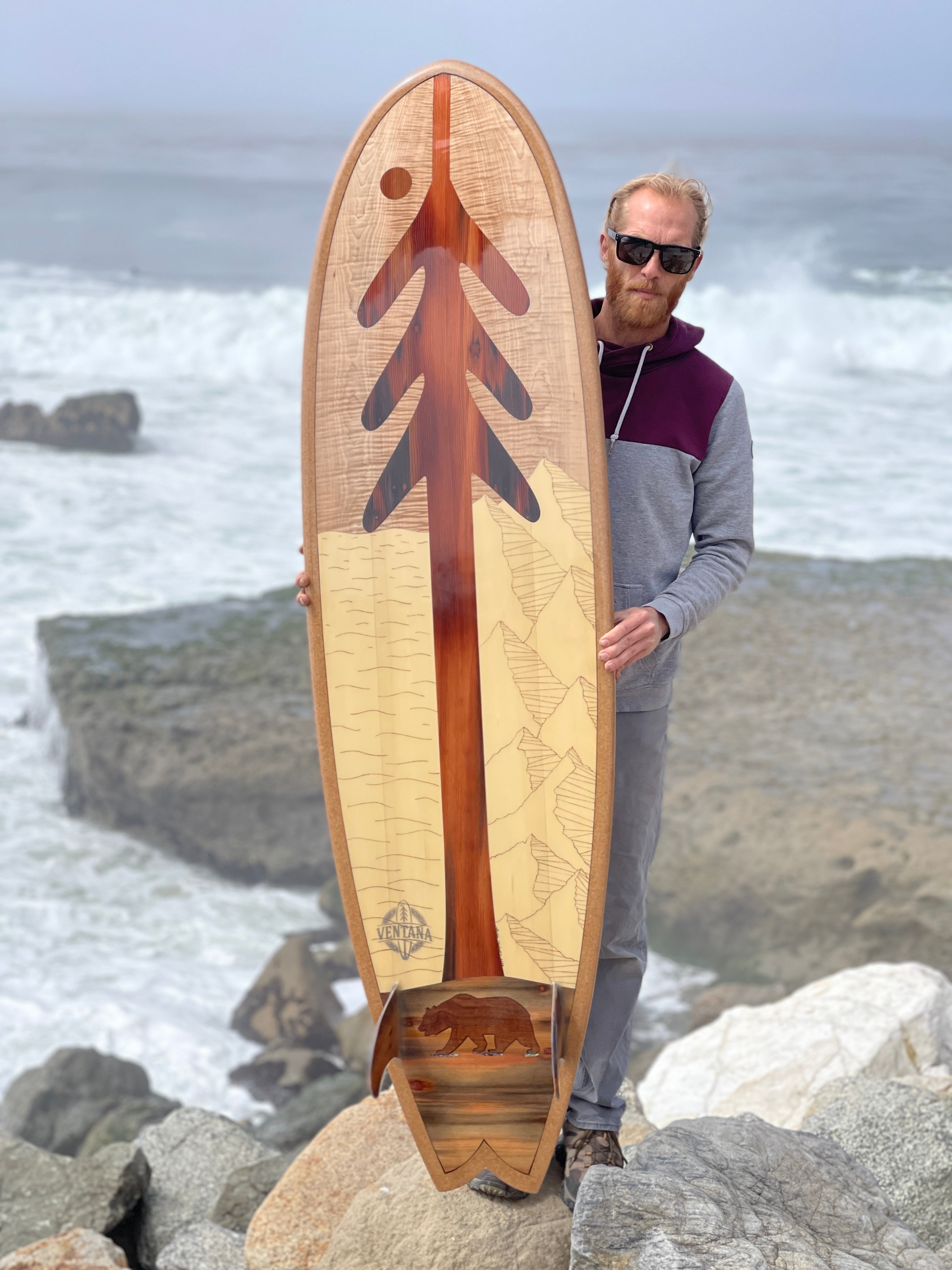 Surfboard - Boneyard Treefish 6’6”