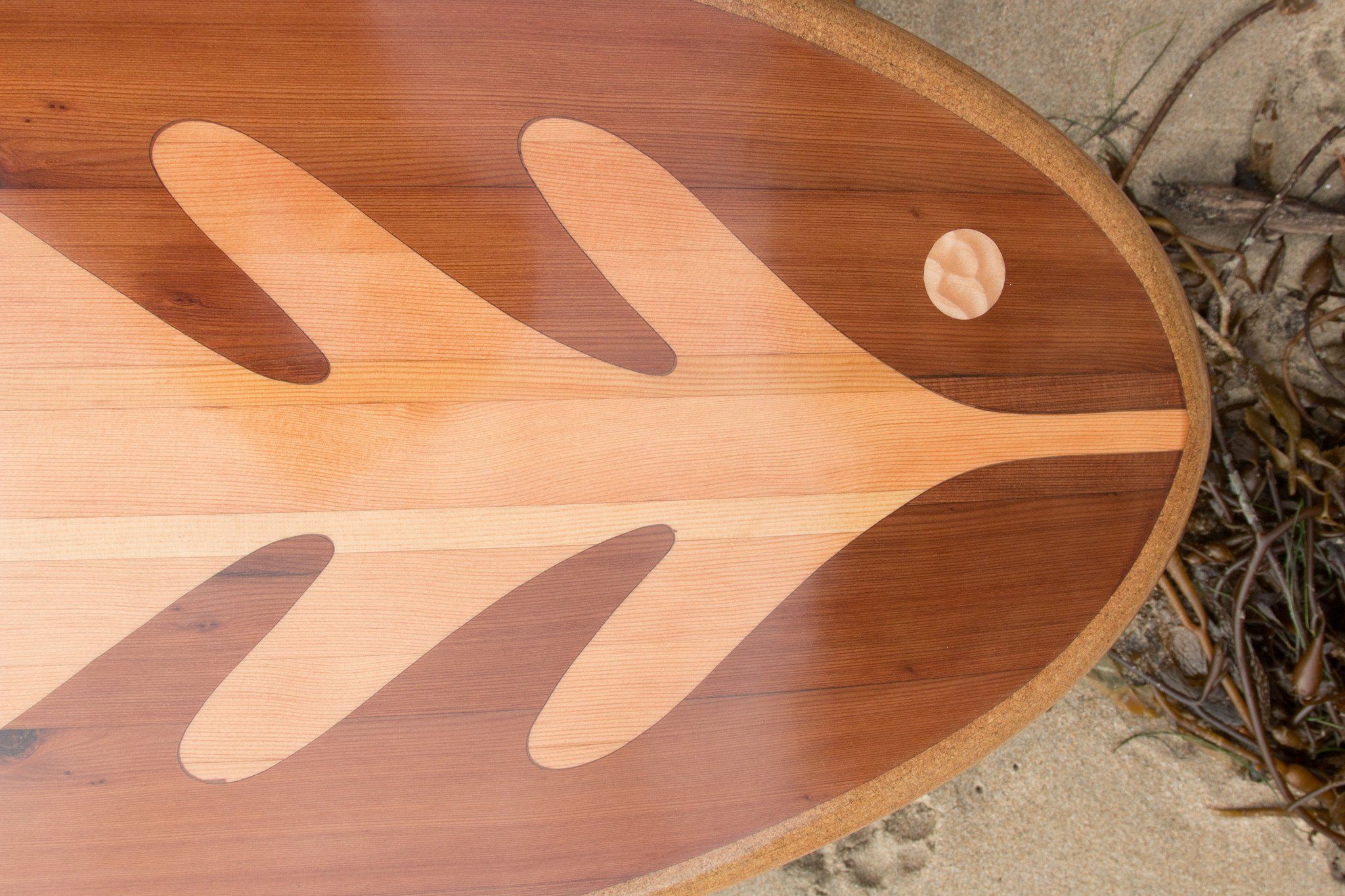 Surfboard - Redwood Treefish Longboard 9&