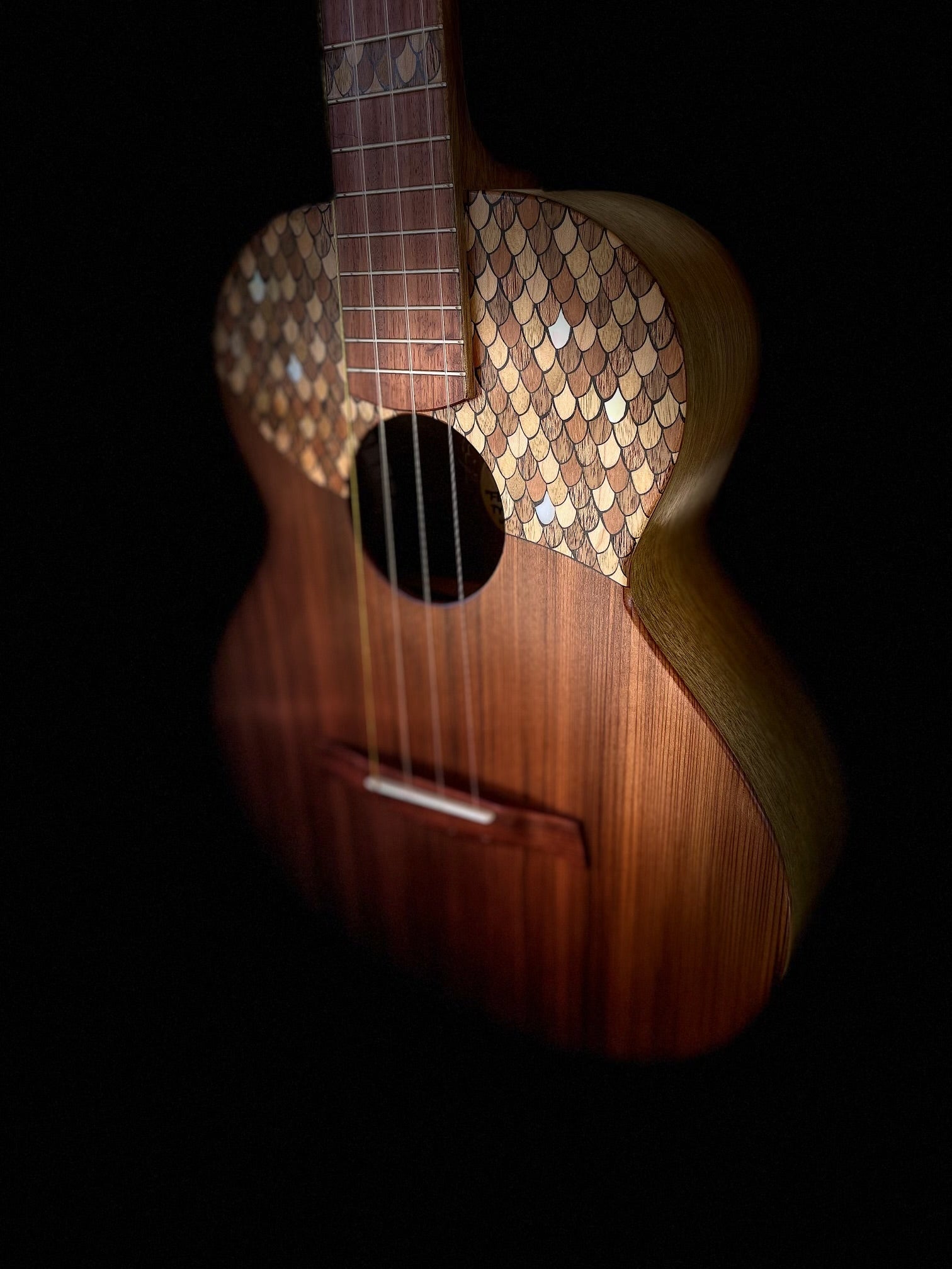 Surfboard - Surfperch Fish Taco Ukulele (available) Plus 5’8” Surfboard (sold)