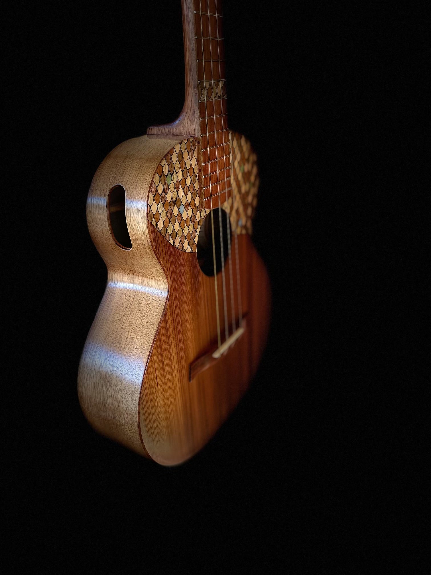 Surfboard - Surfperch Fish Taco Ukulele (available) Plus 5’8” Surfboard (sold)