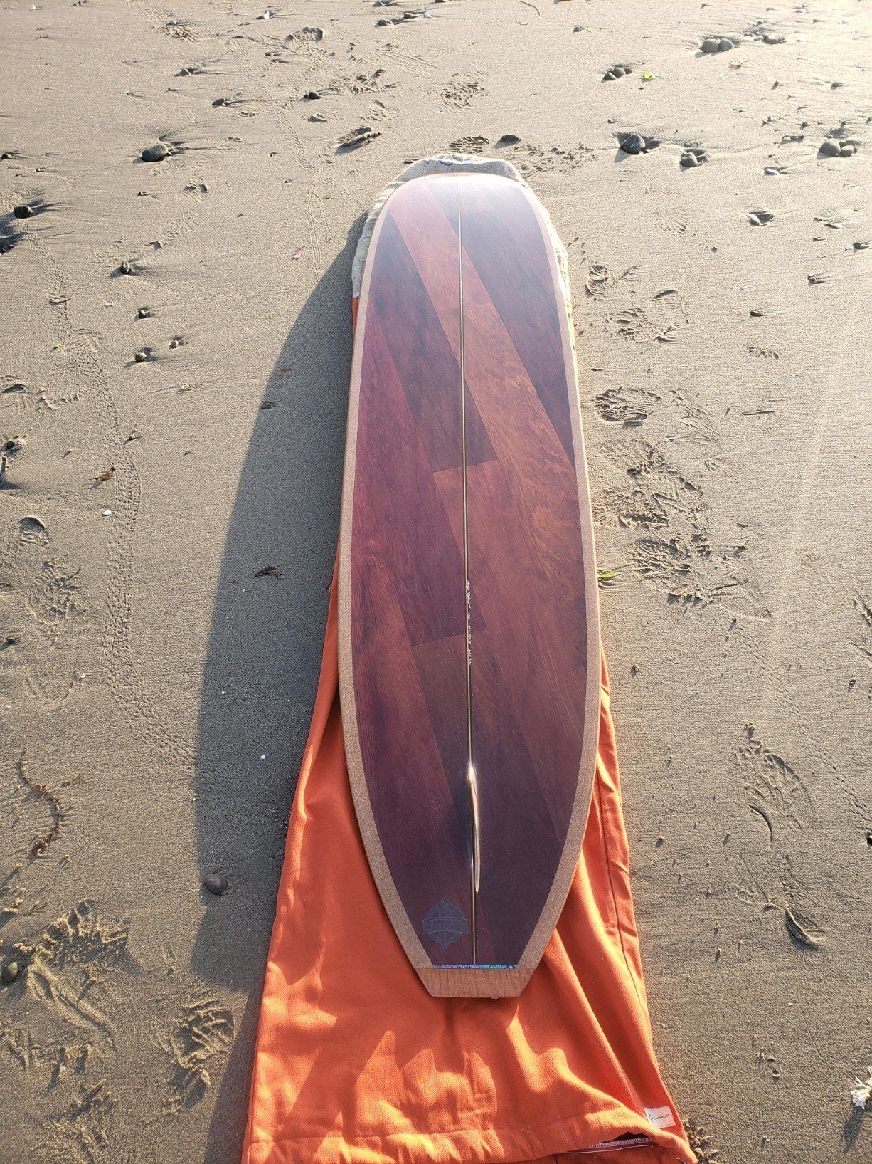Surfboard - Tijny Tanker Longboard 8&