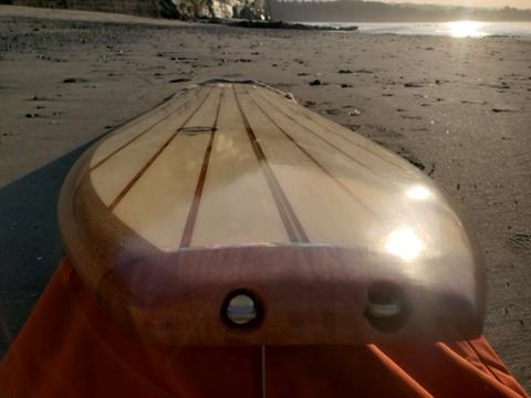 Surfboard - Tijny Tanker Longboard 8&