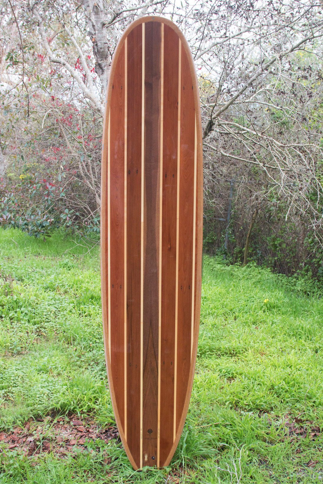 Surfboard - Western Flyer Stripes Longboard 8&