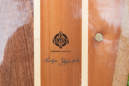 Surfboard - Western Flyer Stripes Longboard 8&