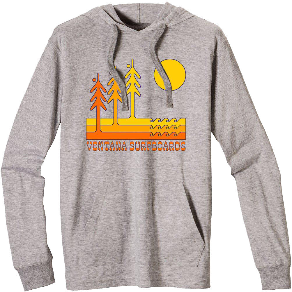 Sweatshirt - Ventana Circa 78 Lightweight Eco Hoodie