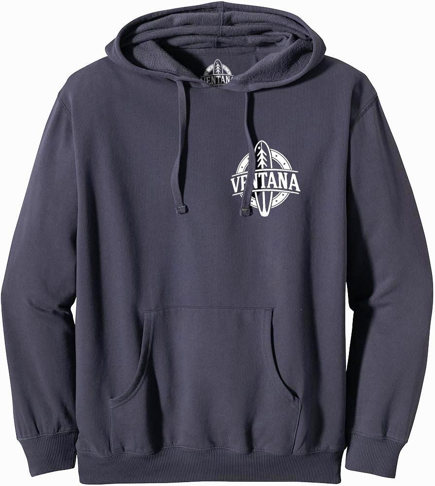 Sweatshirt - Ventana Eco Hoodie (3 Boards On Back)